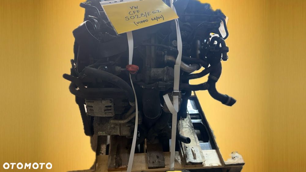 Volkswagen CFF 2.0 diesel silnik kompletny z pełnym osprzętem gotowy do montażu VIDEO PRACY SILNIKA - WHATSAPP LUB LINK W OPISIE - 3