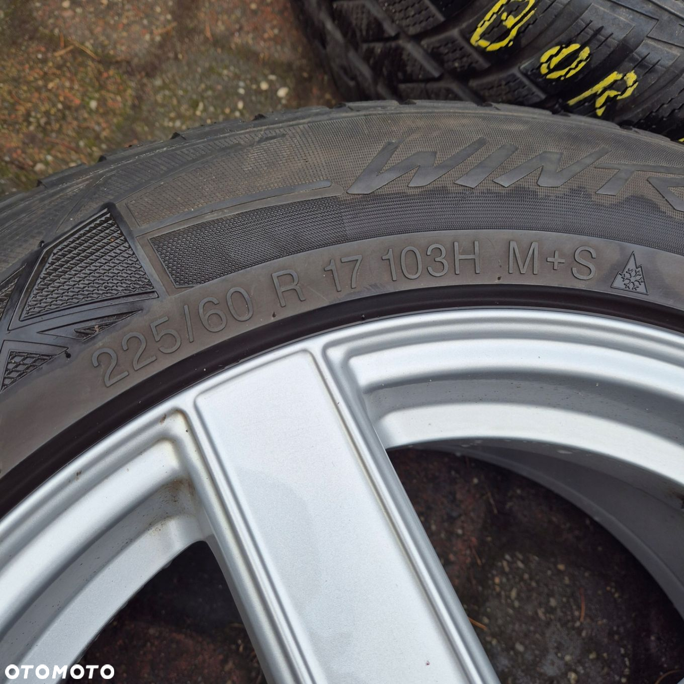 ZIMA KOŁA 17 JEEP COMPASS RENEGADE CHEROKEE TONALE 225/60 R17 czujniki - 6
