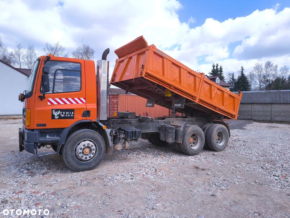 DAF AT75 wywrotka 6x4 nie man Scania Volvo iveco - 1