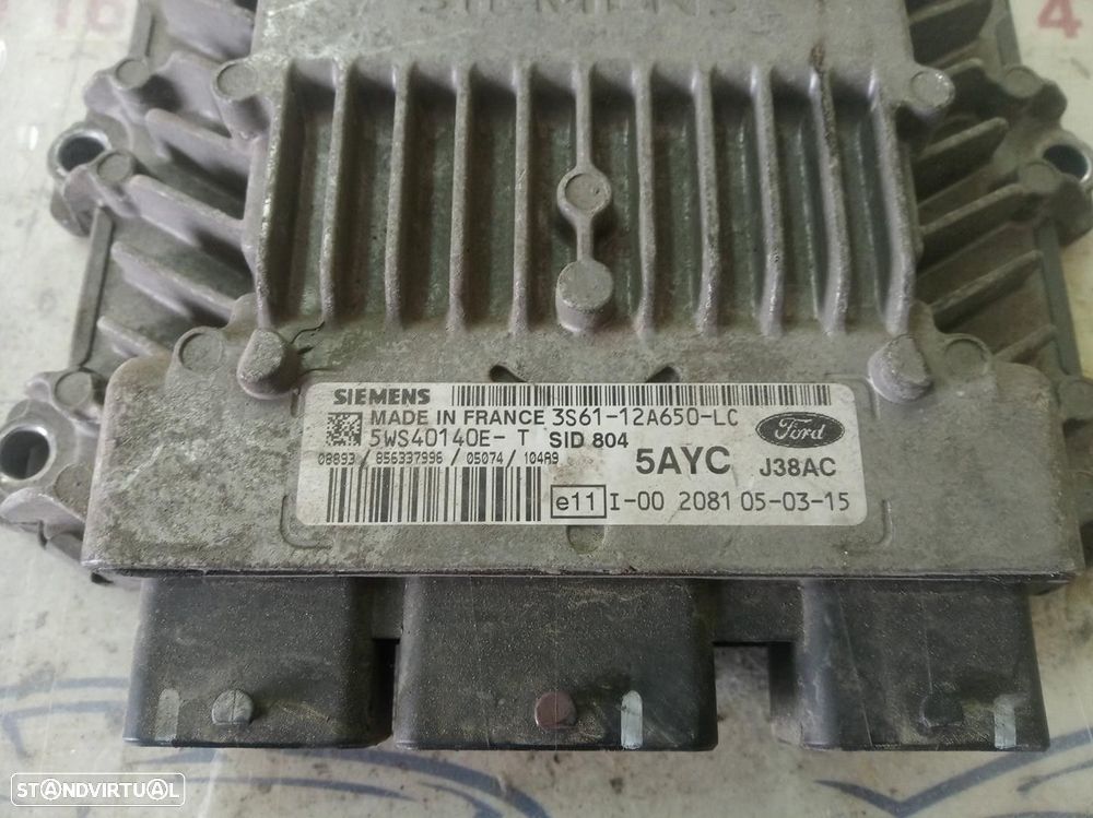 CENTRALINA MOTOR UCE FORD FIESTA V 2005 -5WS40140ET - 1
