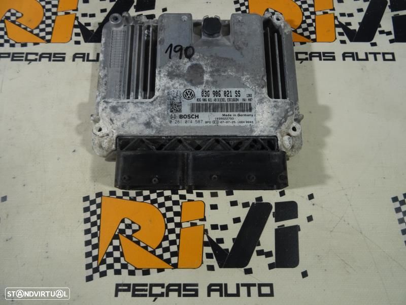 Centralina De Motor Skoda Octavia Ii (1Z3)  03G906021ss / 0281014587 / - 1
