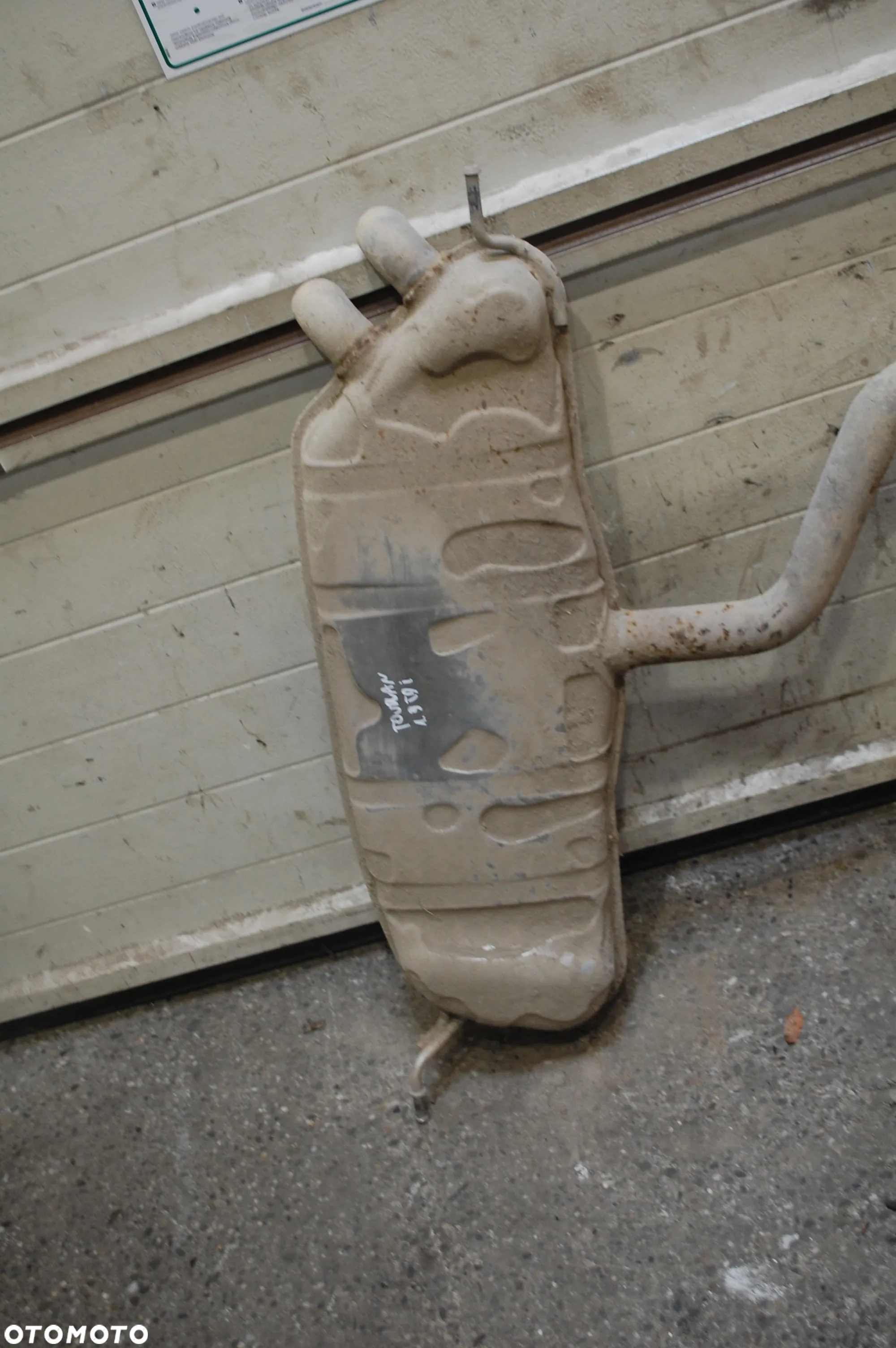 TŁUMIK RURA WYDECHOWA KOŃCOWY + ŚRODKOWY 1K0253611 VW TOURAN I 1.9 TDI CADDY - 3