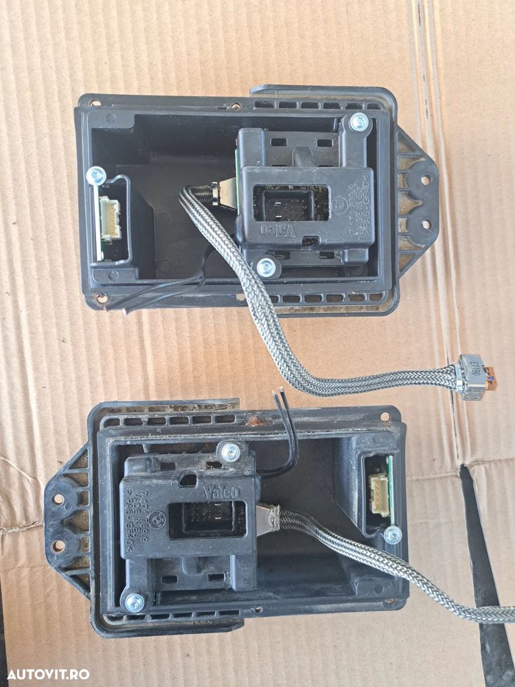 Suport mufa ballast droser cutie electronica ALC capac far xenon AHL bmw seria 1 E81 E87 E88 E82 - 2