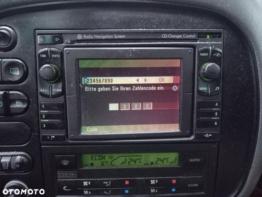 VW SHARAN I PASSAT B5 GOLF IV RADIO NAWIGACJA MFD 7M0035191E - 3