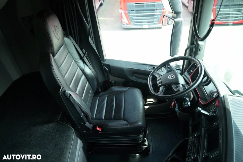 Scania S 530 / V8 / RETARDER / MEGA KIT / PLATĂ JOSĂ + KRONE / PUNTE RIDICATĂ / SAF - 28