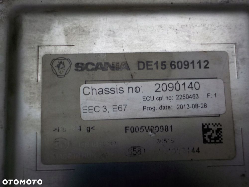 SCANIA MODUŁ STEROWNIK ADBLUE EEC3 2250463 - 2