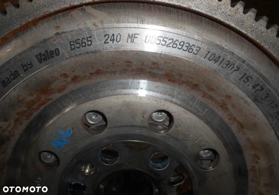 Sprzęgło koło dwumasowe FIAT DOBLO 1,6 M-JET 55267003 55269363 0055269363 55241566 - 4