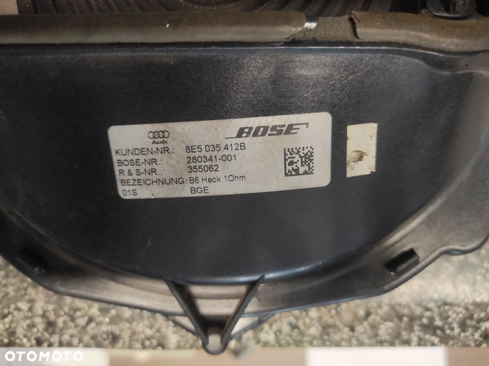 GŁOŚNIK SUBWOOFER BOSE  AUDI OE A4 B6 8E5035412B - 3