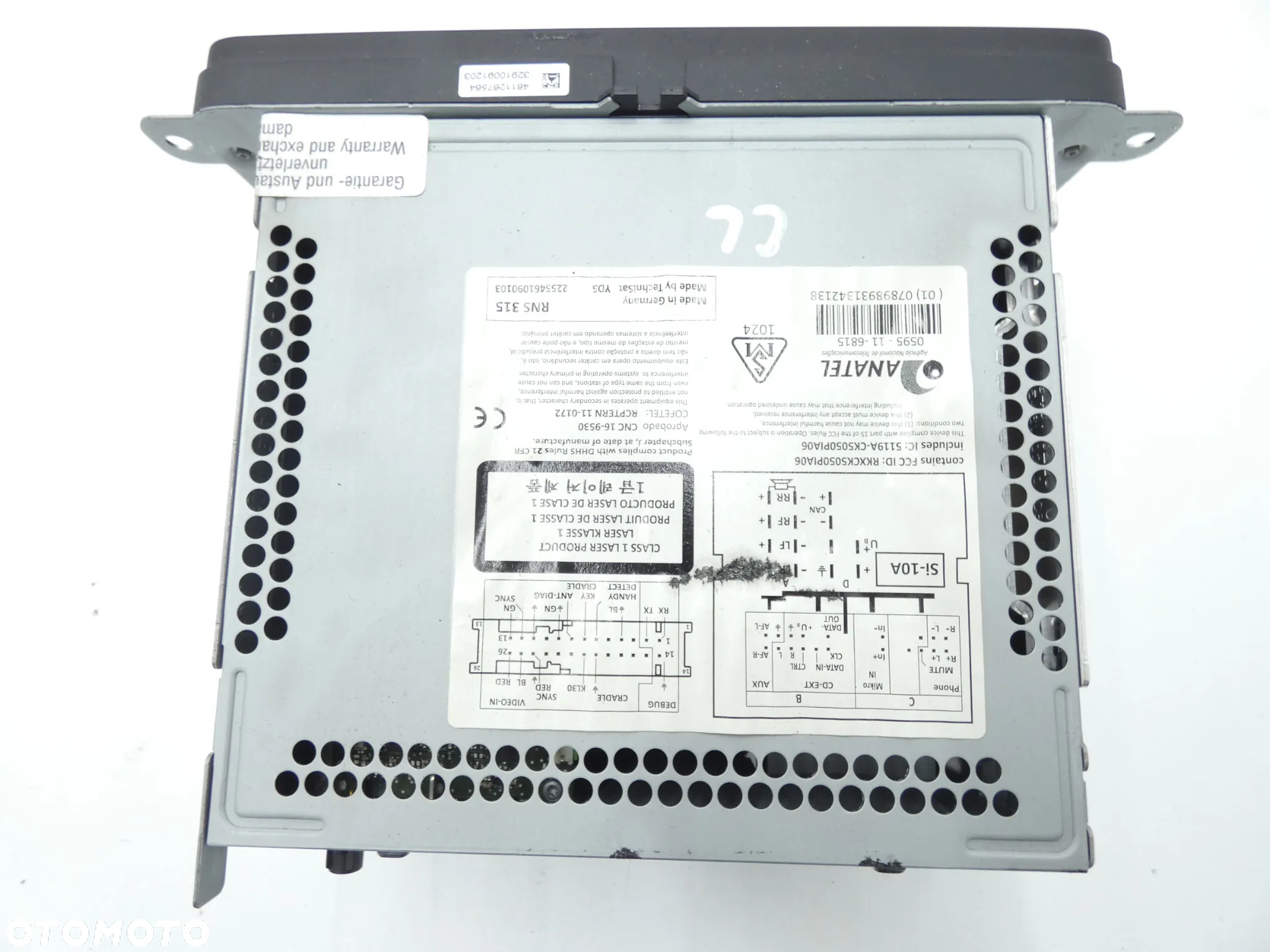 VW PASSAT CC RADIO ODTWARZACZ CD MP3 3C8035279B GORLICE - 5