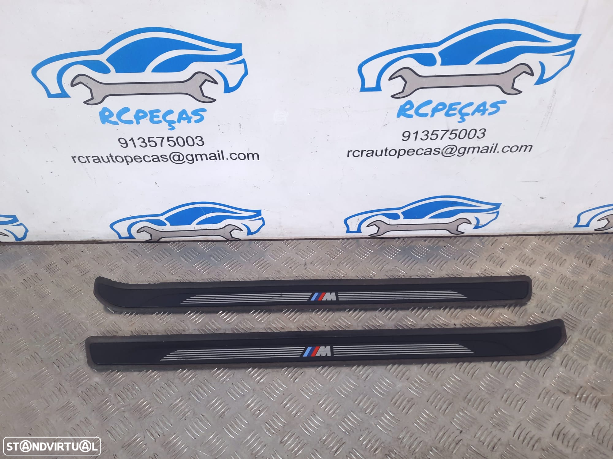 SOLEIRA SOLEIRAS BMW SERIE 1 E81 E82 PACK M 514780452919 51478045291 80452919 8045291 PROTEÇÃO PLACA PLACAS PÉ PORTA FRENTE FRONTAL - 5