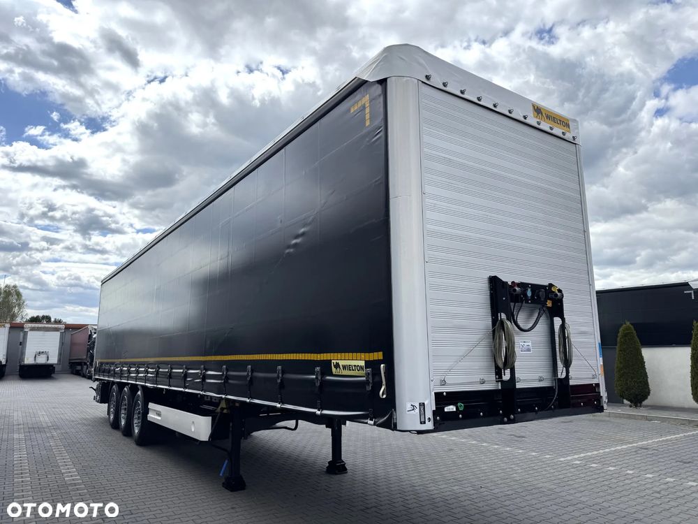 Wielton NACZEPA FIRANKA, STANDARD, ADR, SAF, XL, OŚ PODNOSZONA 2019 ROK SUPER STAN - 2