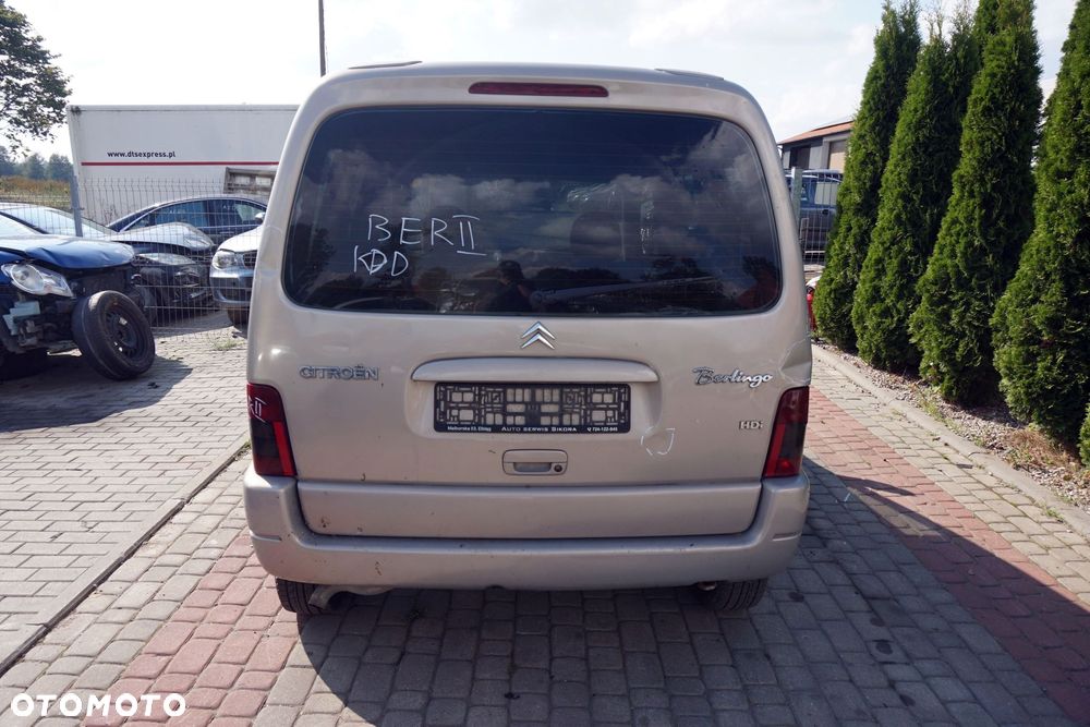 CITROEN BERLINGO I LIFT II M59 2005 KDDC 1.6 HDI DV6ATED4 90KM 20DM83 SREBRNY na części - 4