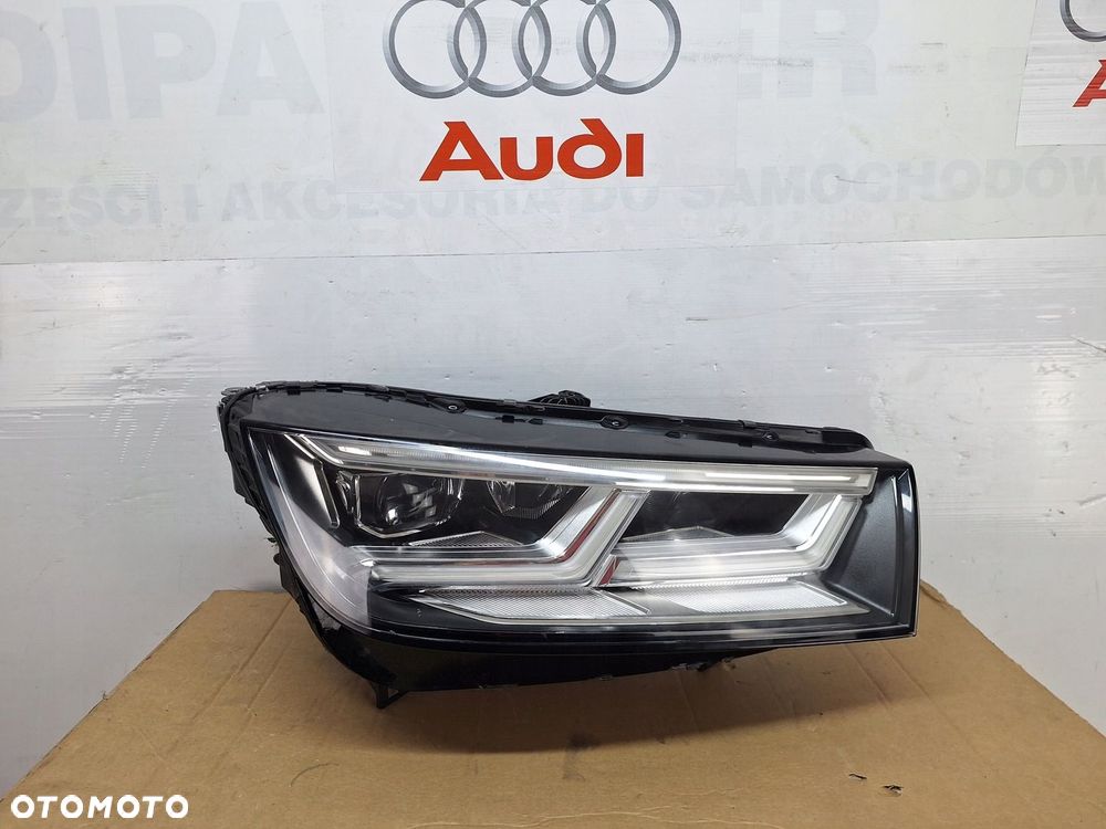 REFLEKTOR FULL LED AUDI Q5 80A 2017-2020 PRZED LIFTEM EU OE ORYGINAŁ FY - 1
