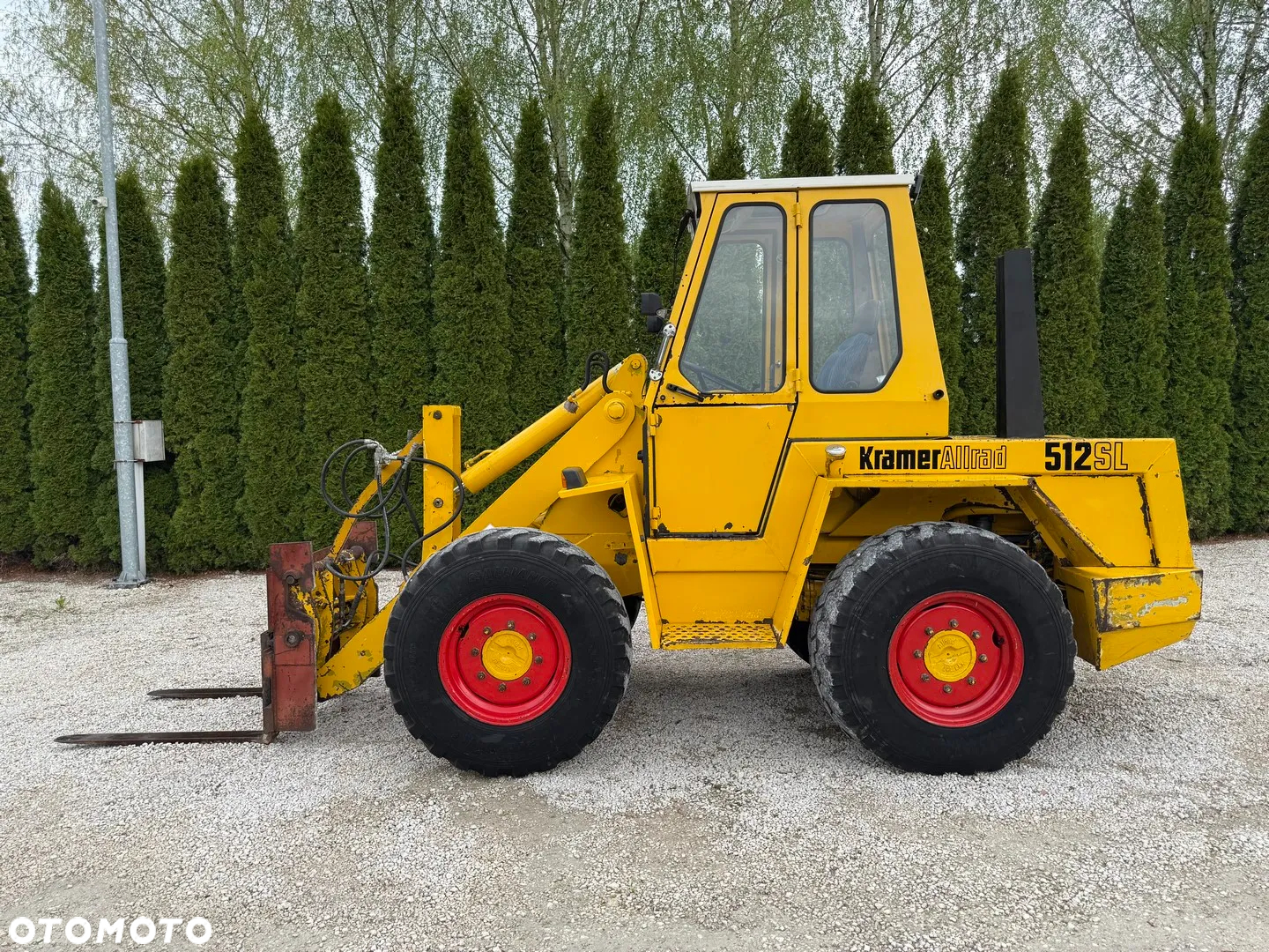 Kramer 512 SL / ŁADNA! / Z NIEMIEC / BARDZO ZWROTNA - DWIE OSIE SKRĘTNE / ORYGINAŁ / 418 318 420 520 312 320 - 2