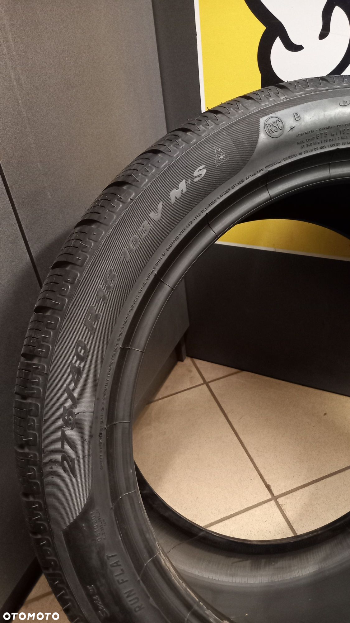 Nowa Opona Zimowa Pirelli Winter Sottozero 240 275/40R18 103V 1szt RSC - 5