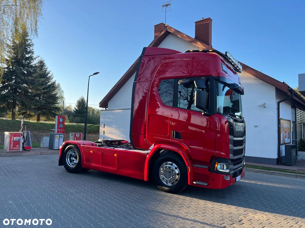 Scania R450//BOGATA WERSJA//RETARDER//KLIMA//NAWIGACJA//RADAR//FULL LED//HYDRAULIKA//PRZÓD/TYŁ NA PODUSZKACH - 3