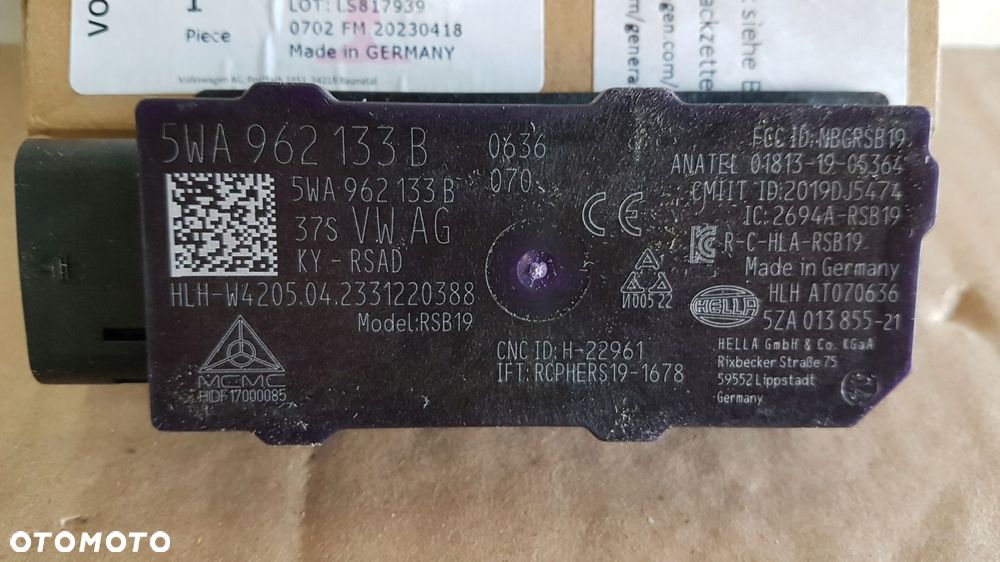 wzmacniacz anteny 5wa962133b - 2