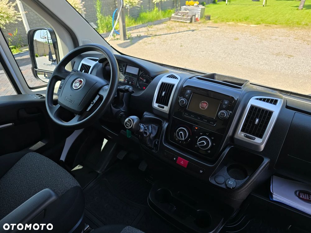 Fiat DUCATO L4H2 MAXI SILNIK 2,3 IVECO 140KM 85 Tyś km SALON PL SERWIS DO OSTATNIEGO Km TEMPOMAT KAMERA COFANIA KLIMA BAGAŻNIK DACHOWY - 26