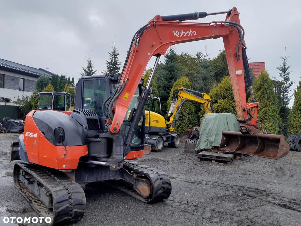 Kubota Mini koparka Kubota KX080-4, 2017 rok - 4