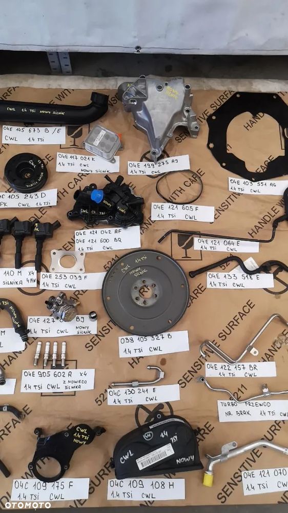 OSPRZĘT Z NOWEGO SILNIKA  1.4 TSI CWL - 3