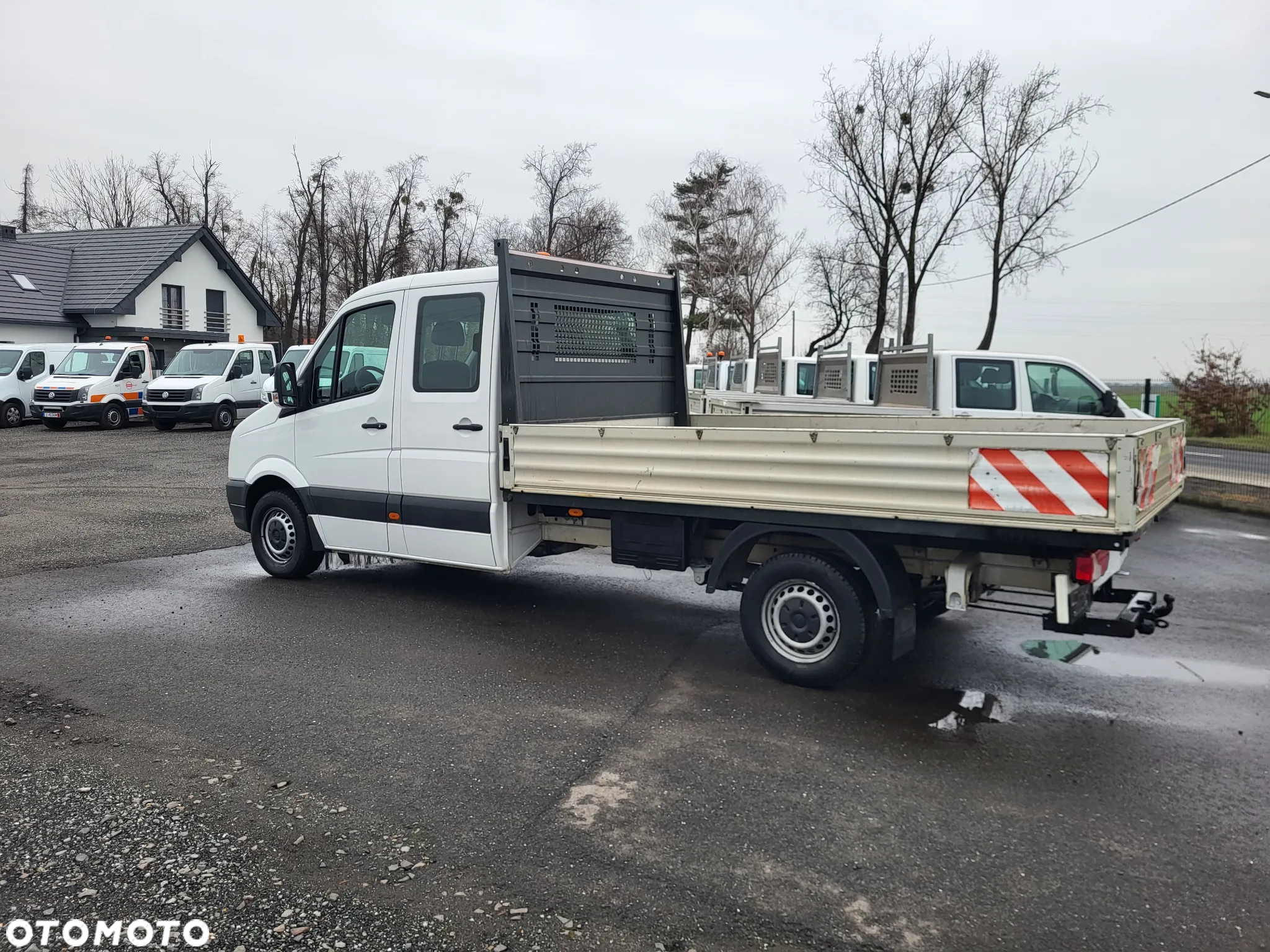 Volkswagen Crafter doka skrzynia 3.5 m klima super stan - 6