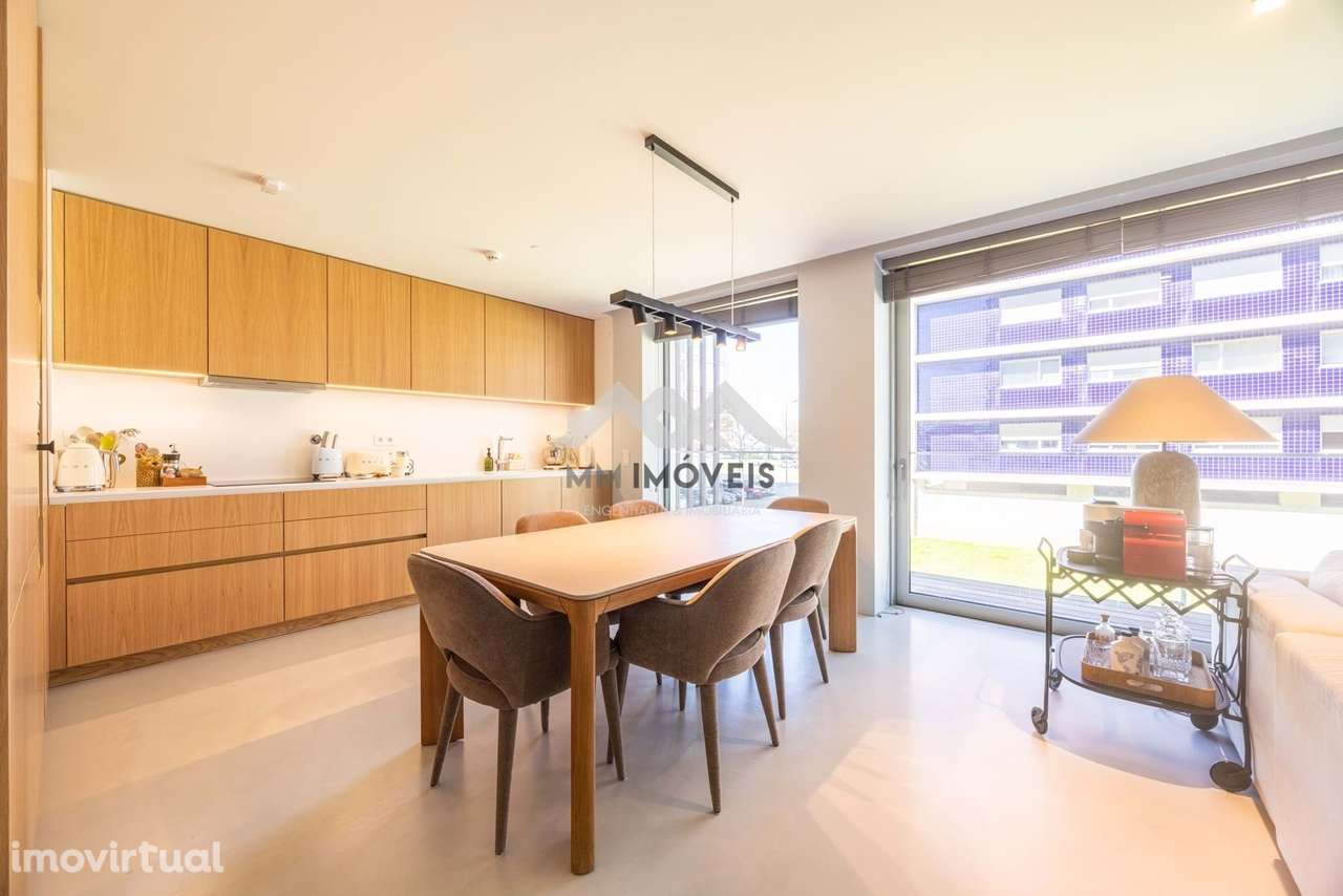 Apartamento T1 de Luxo | Vista Mar | Matosinhos Sul | 1 Ano de Uso - Grande imagem: 2/41