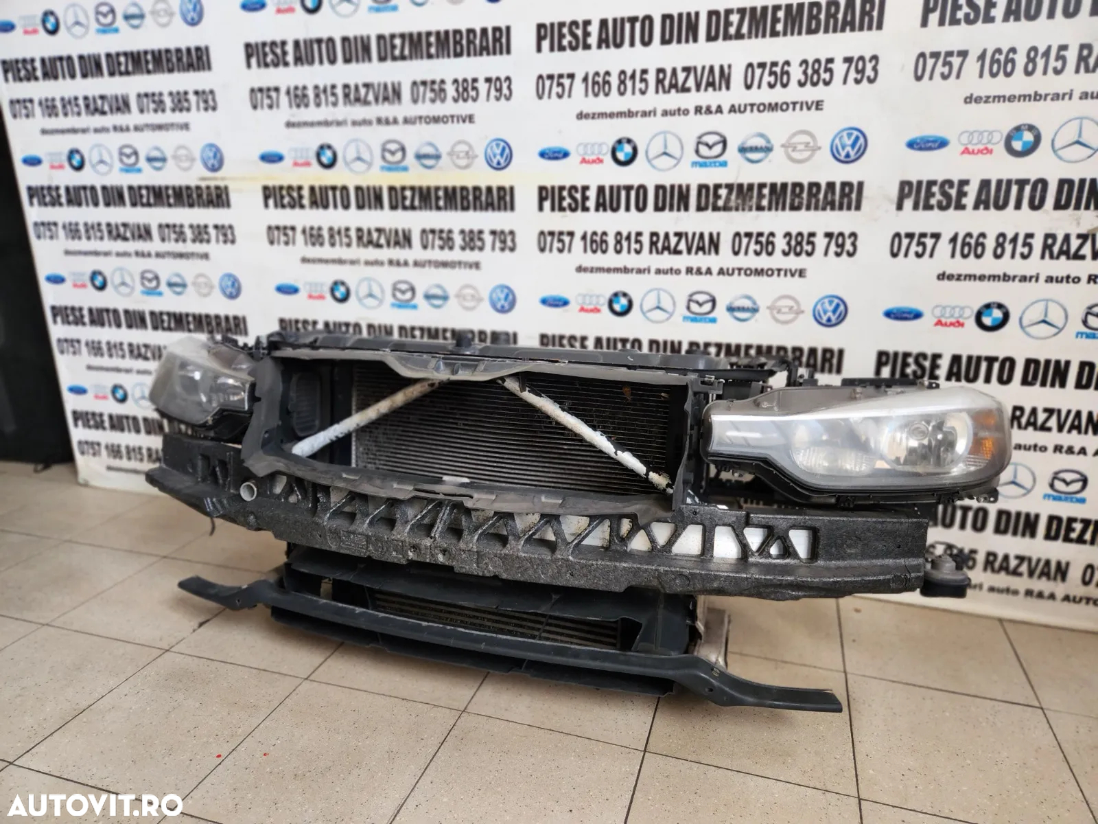 Trager Calandru Fata Radiator Apa Clima Electroventilator Armatura Bara Fata Bmw F30 F31 2.0 D N47D - 2