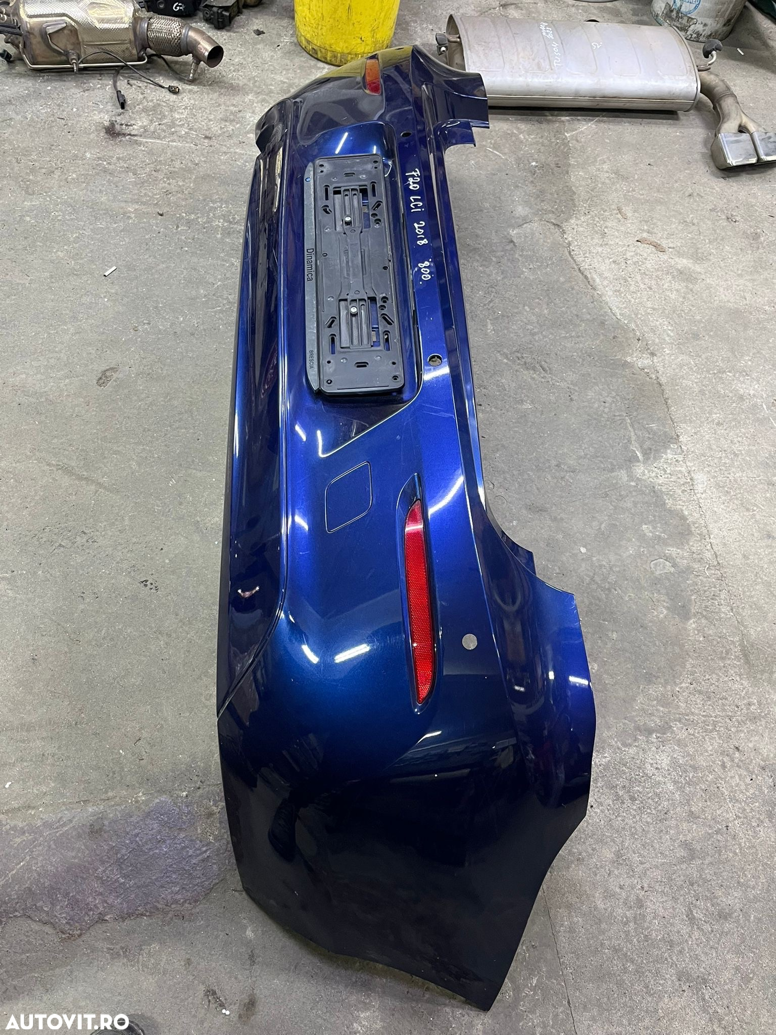 Bara spate BMW seria 1 F20 LCI an 2018 cu 4 gauri pentru senzori - 3
