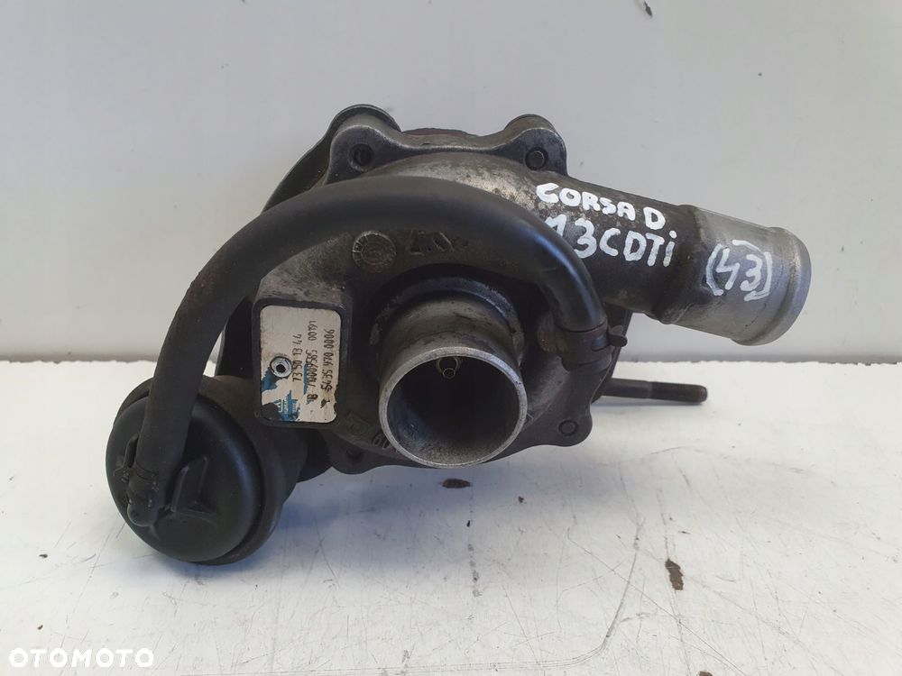 TURBOSPRĘŻARKA Opel Corsa C 1.3 CDTI _ turbo 73501344 - 1