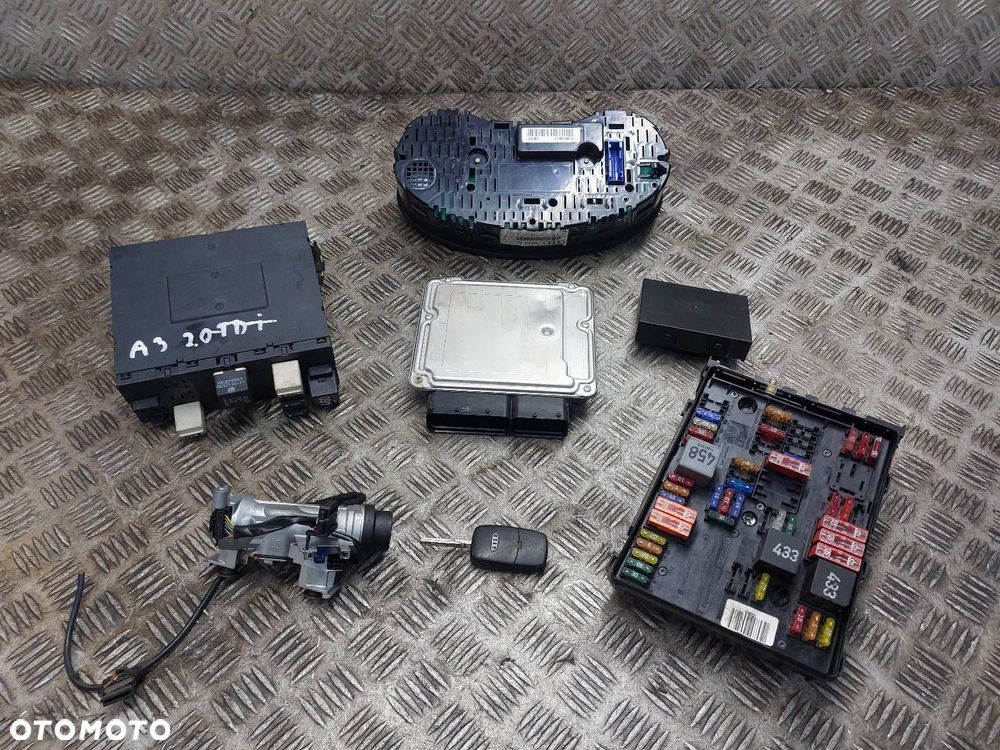 ZESTAW STARTOWY AUDI A3 8P 2.0 FSI 06F906056CE 8P0959433E 8P0920900J - 10