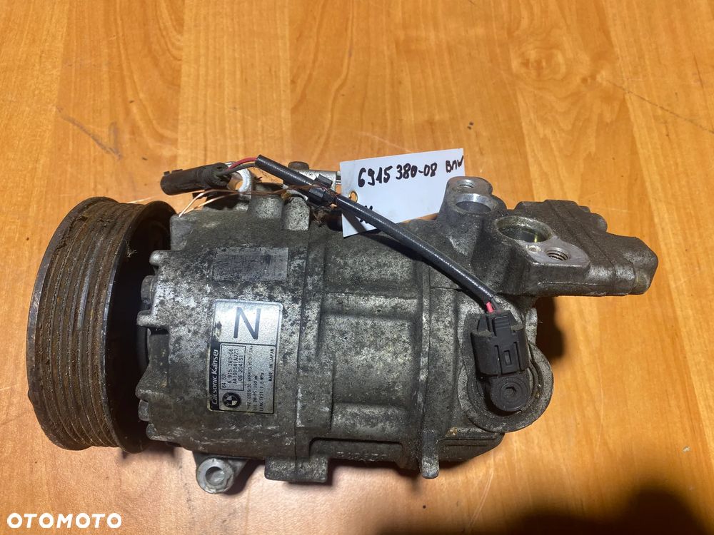 KOMPRESOR SPRĘŻARKA KLIMATYZACJI BMW E90 6915380-08 N - 1
