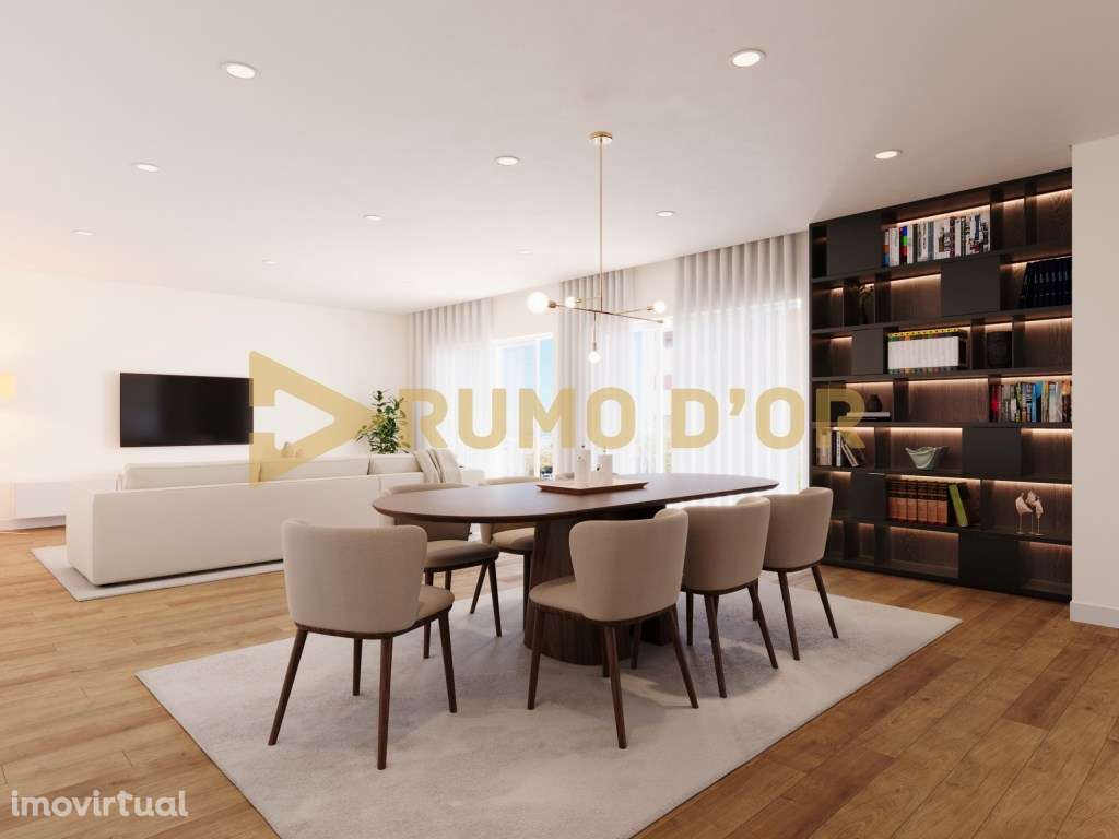 Apartamento T4 C/ varanda e parqueamento - Grande imagem: 2/12