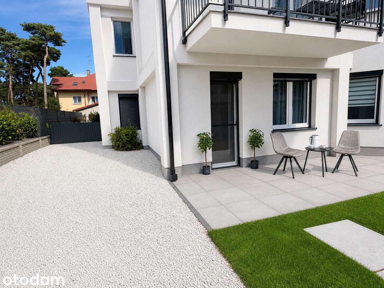 Parterowy Apartament 39 m+ 130 m ogródka Willa Morska.Faktura