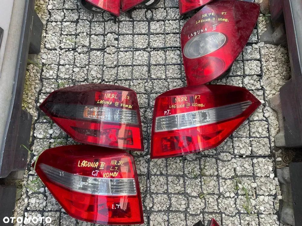 RENO LAMPY TYŁ LEWE PRAWE RENAULT LAMPA TYLNIA LEWA PRAWA - 9