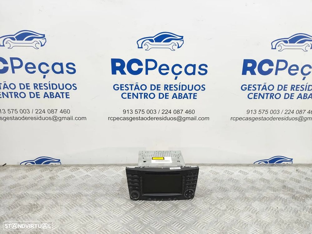 Auto Radio Ecrã GPS Mercedes Benz Class E W211 A2118204497001 2002 a 2009 - 5