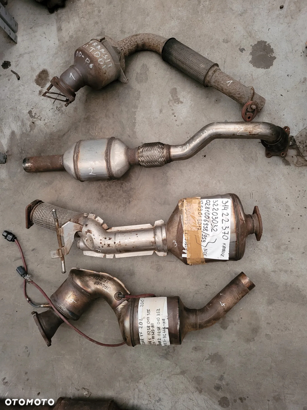 KATALIZATORY RURY WYDECHOWE DPF FORD VOLVO JAGUAR