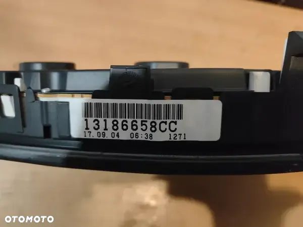 LICZNIK ZEGARY OPEL VECTRA C 13140911SH 13193051RN 13186658CC 13165965MN 13186694EE - 9