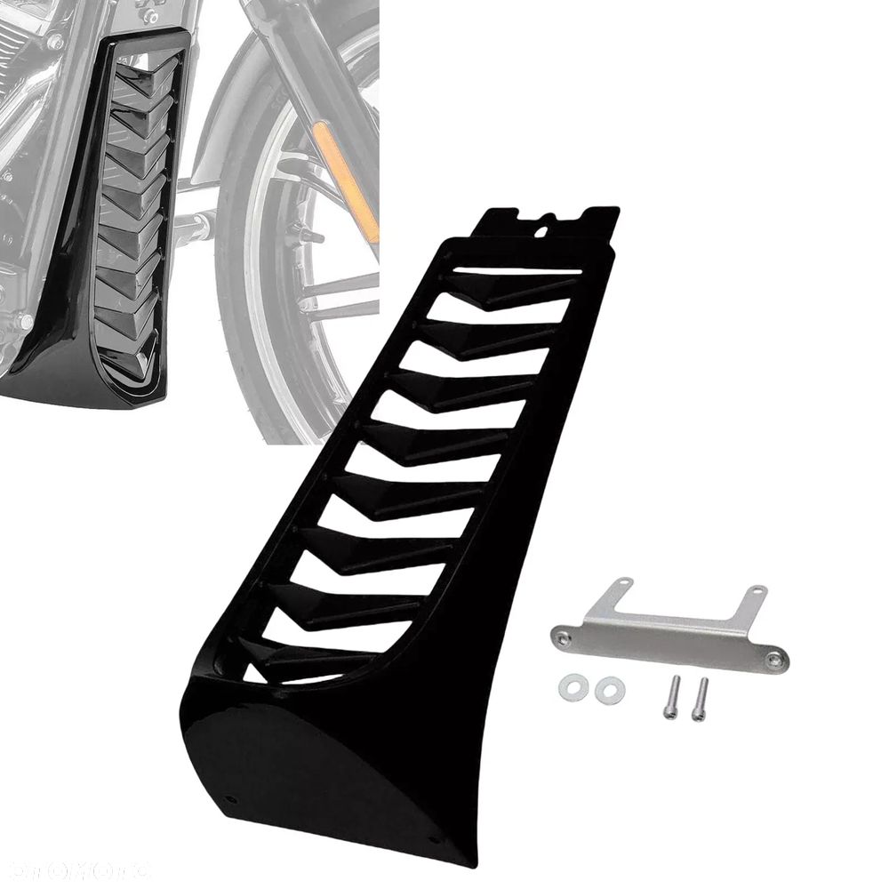 Spoiler dolny (chin spoiler) Harley-Davidson Softail - 6