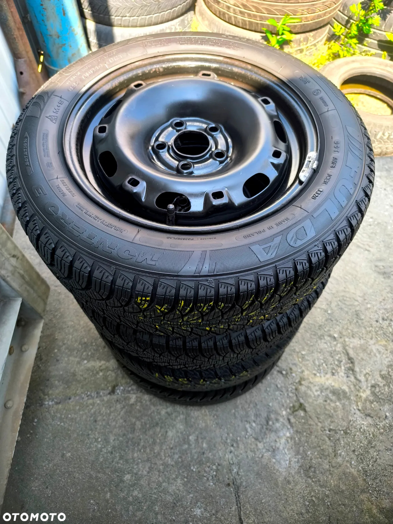 5x100 Felgi Stalowe Stal 14 Koła Zimowe Zima SKODA FABIA PRAKTIK ROOMSTER RAPID SEAT IBIZA CORDOBA TOLEDO IV 4 VW FOX POLO Legnica ALU-RAD 185/60 7mm - 2
