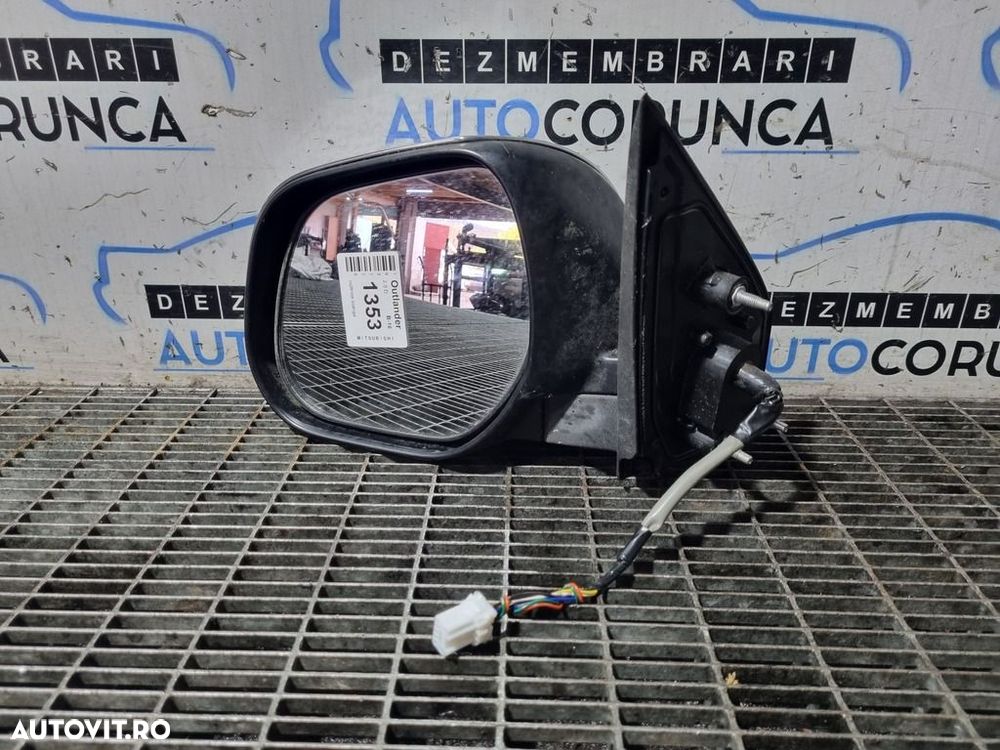 Oglinda stanga Mitsubishi Outlander 2009 - 2012 4 Usi Amethyst Black Pearl X42 (1353) ... - 2