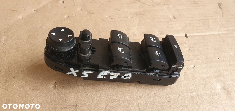 Przełącznik panel szyb lewy przód BMW X5 E70 9218044 - 3
