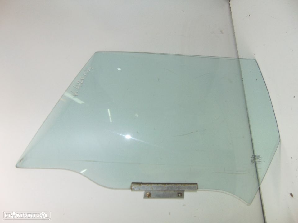 Volvo 480 turbo vidros das portas originais verdes com calha - 3