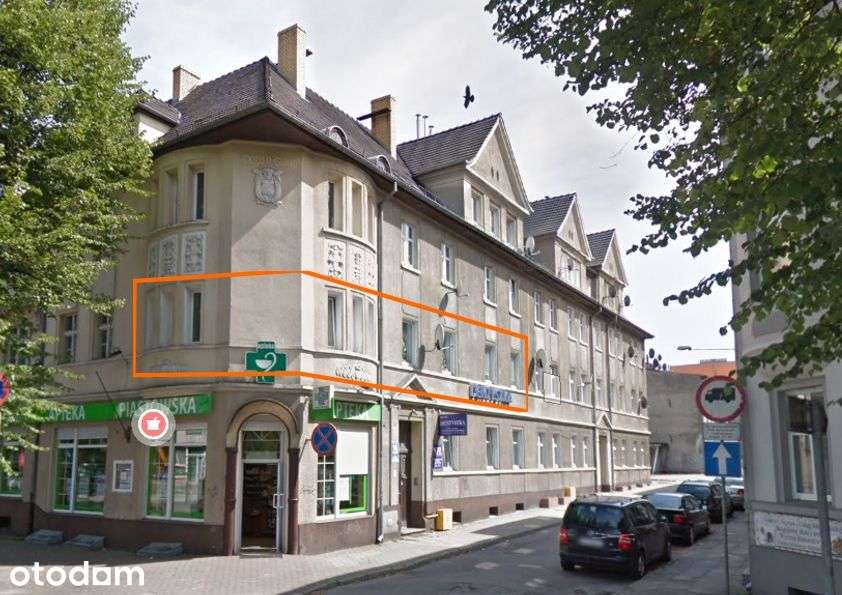 Centrum-Kamienica ładne mieszkanie1piętro, balkon