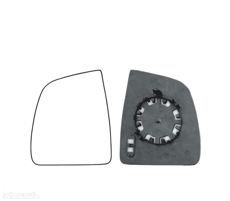 VIDRO BASE ESQUERDA FIAT DOBLO 10- CONVEXO - 1
