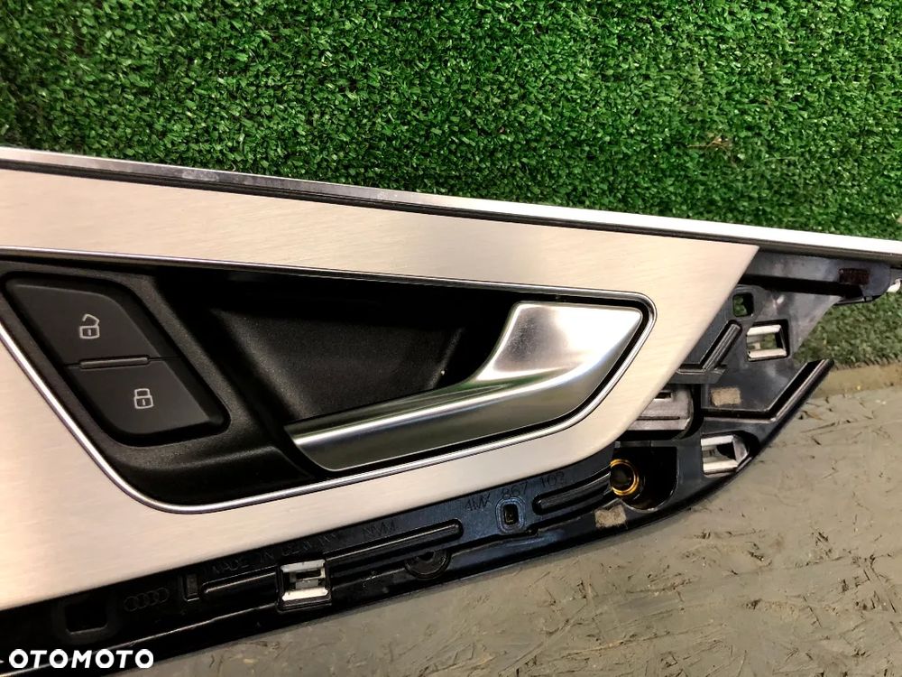 AUDI Q7 4M DEKOR LISTWA KLAMKA PRZYCISKI DRZWI PRAWY PRZÓD PRAWYCH PRZEDNICH 4M0867102K - 3