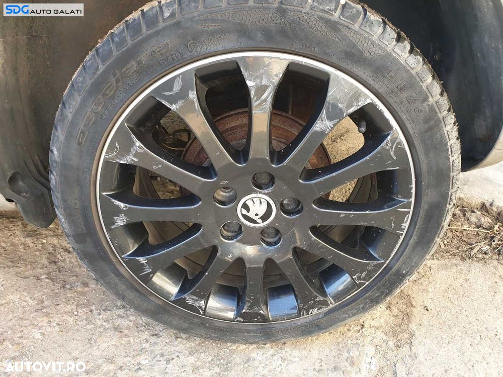 Set 4 Jante Aliaj 5x112 205 45 16 R16 cu Anvelope Vara Dot 2022 Volkswagen Golf 5 2003 - 2009 [1563] - 3