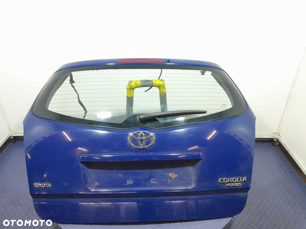 TOYOTA COROLLA VERSO II 04- TYLNA KLAPA BAGAŻNIKA 8Q4 - 1