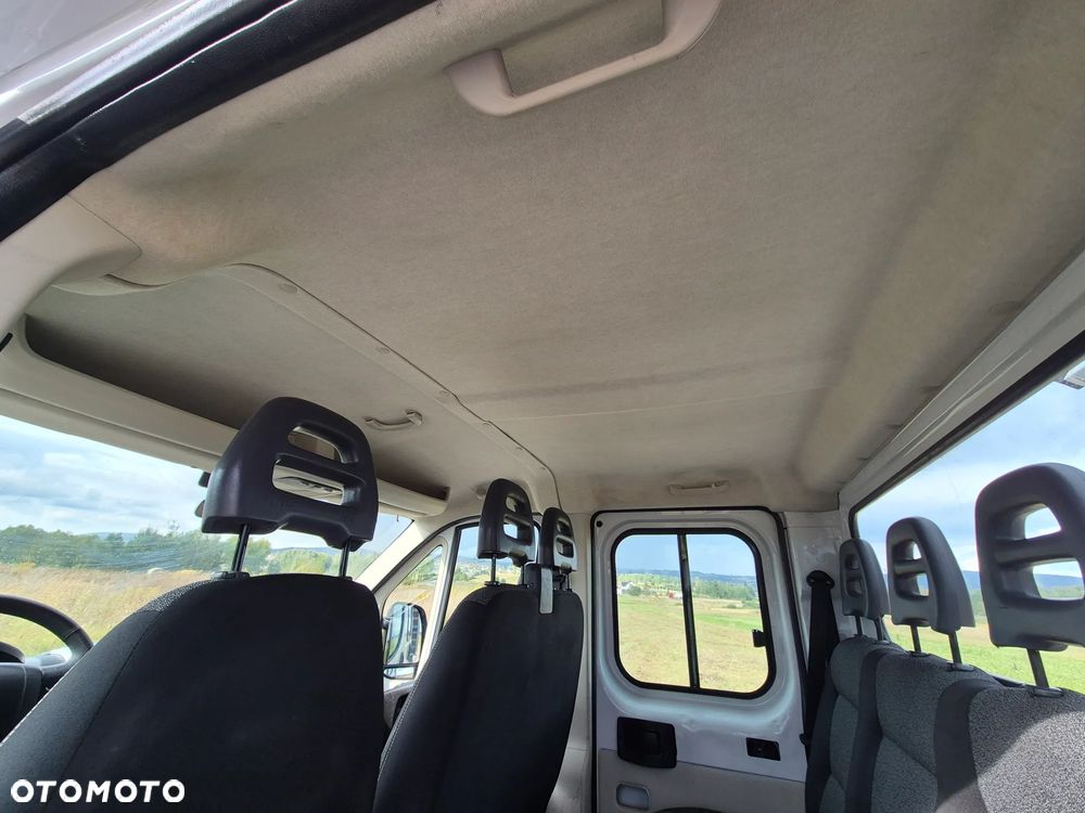 Fiat DUCATO MAXI 2.3 POWER 180KM KIPER DUBEL BRYGADÓWKA 7 0SÓB SALON PL 2017R - 34