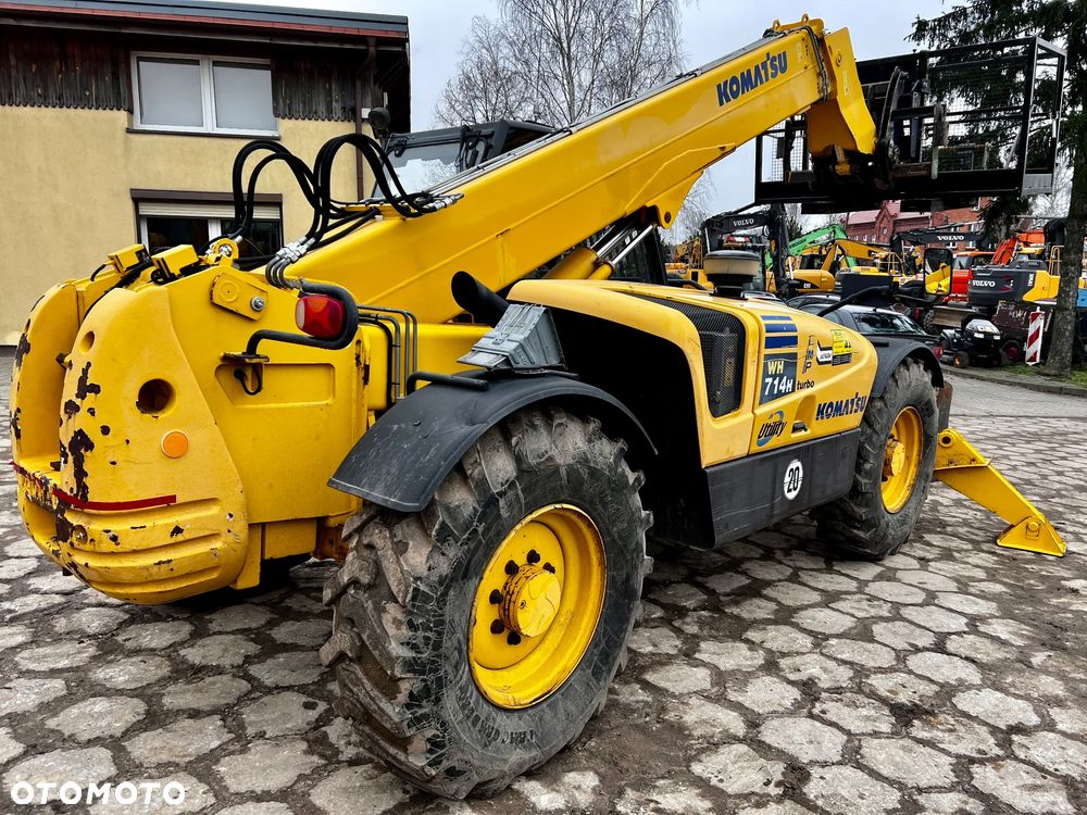 KOMATSU WH714H szufla widły + KOSZ - 7
