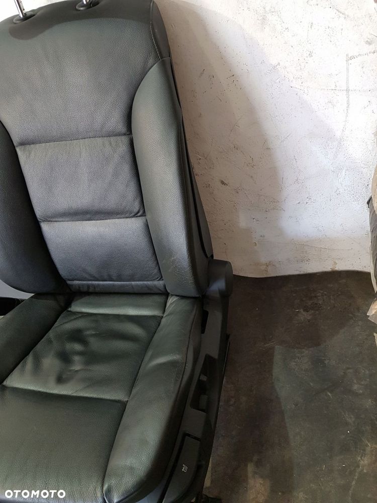 fotele kanapa komplet skóra elektryczne bmw e61 lci eur - 11